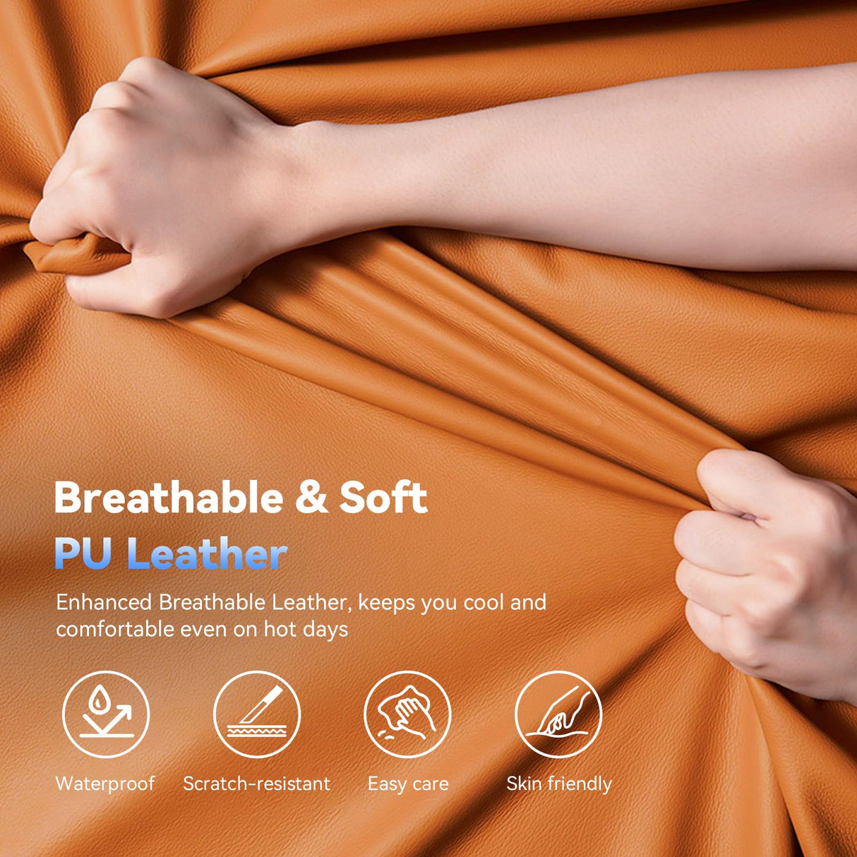 Ergonomic Big and Tall Office Chair with Footrest and Lumbar Support