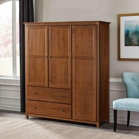 Shaker 3-Door Wardrobe, Expresso