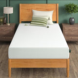 10 Inch Green Tea Memory Foam Mattress, King, Fiberglass Free, Patented Custom