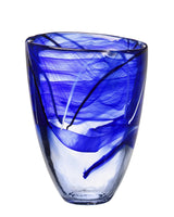 Contrast Vase, Blue