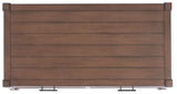 Collection Filbert Brown 2-Drawer Bottom Shelf Coffee Table COF5703C