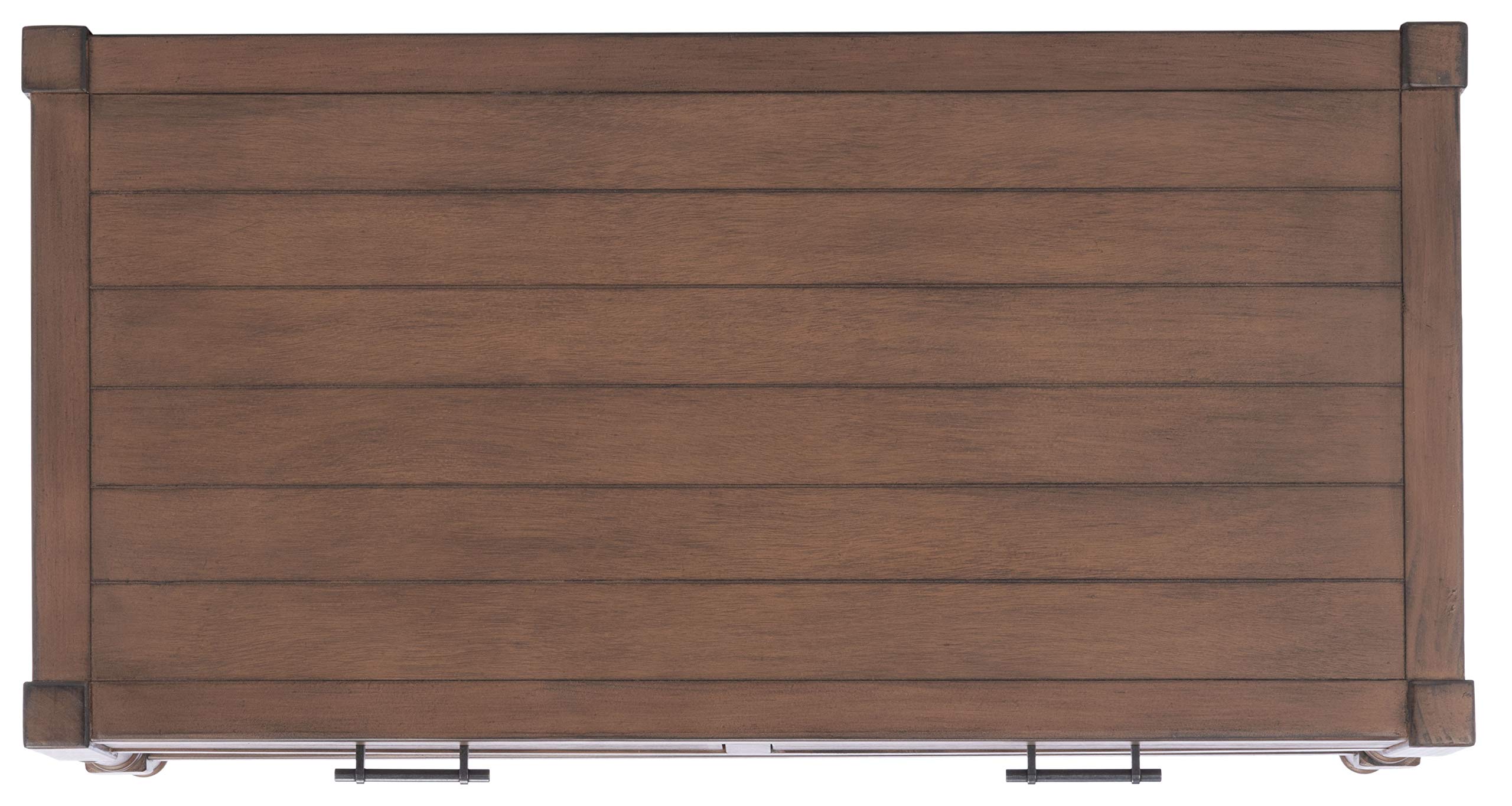Collection Filbert Brown 2-Drawer Bottom Shelf Coffee Table COF5703C