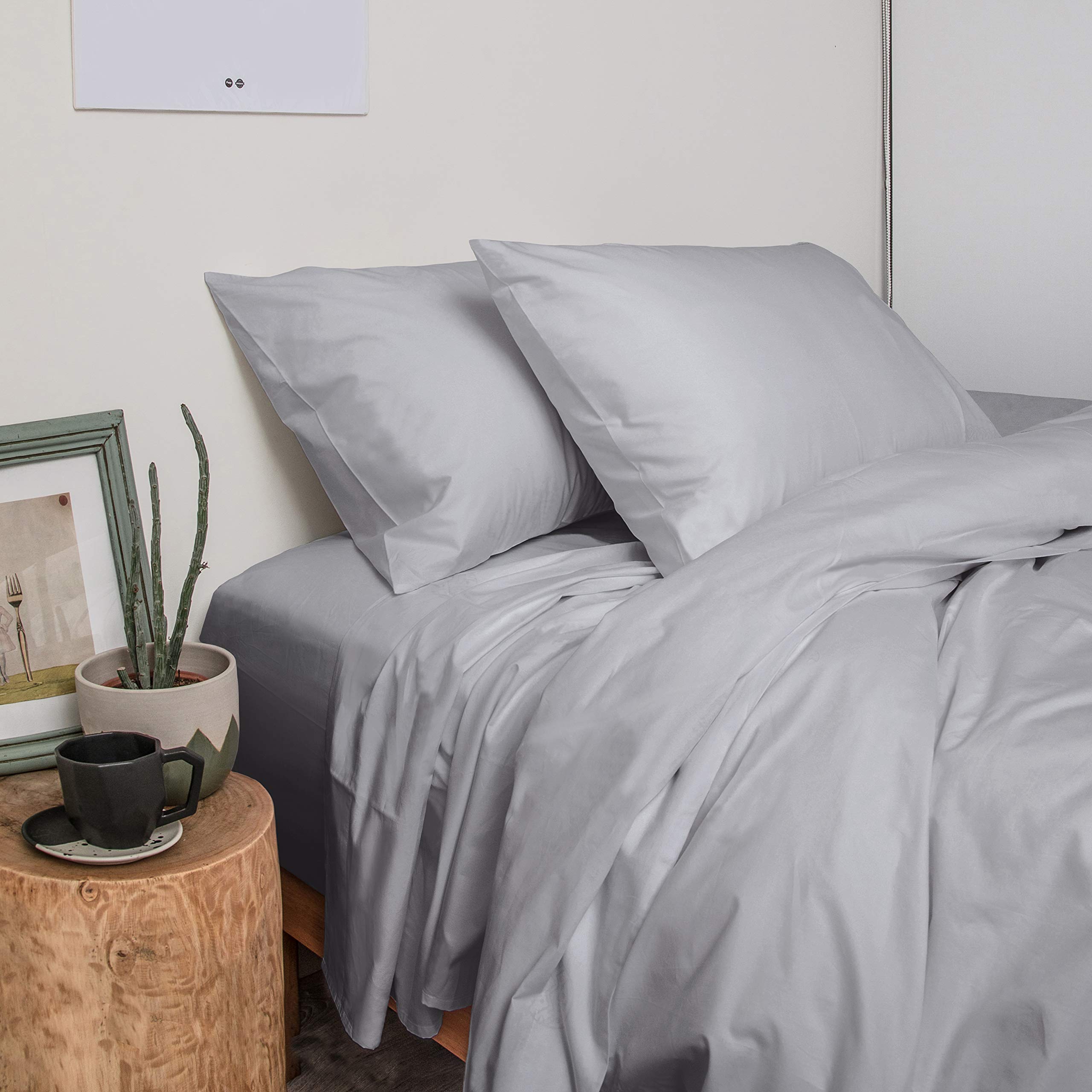 600 Thread Count Sateen - 100% Peruvian Pima Cotton - Full Bed Sheet Set