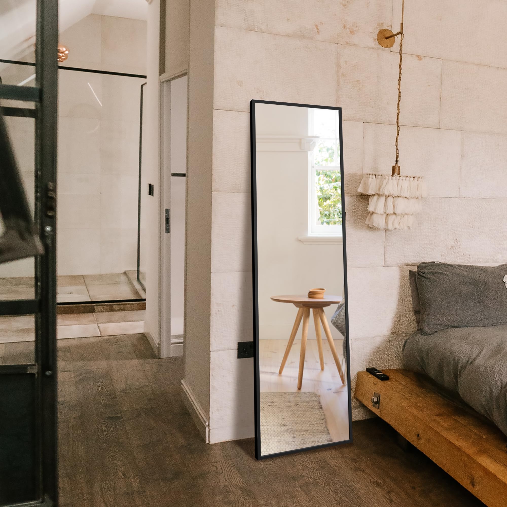 Wall Mirror Full Length Mirror,Standing Mirror Full Body,Large Floor Mirror