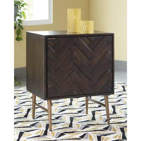 Dorvale Contemporary Accent End Table or Nightstand