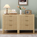 Nightstand, Small Nightstand for Bedroom, Modern Bedside Table with Wooden Frame