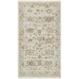 Nourison Traditional Home Traditional Beige 2'6" x 4'6" Area -Rug, Easy -Cleaning, Non Shedding, Bed Room, Living Room, Dining Room, Kitchen (3x5)