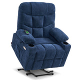 Power Lift Recliner Chair with Extended Footrest for Elderly People