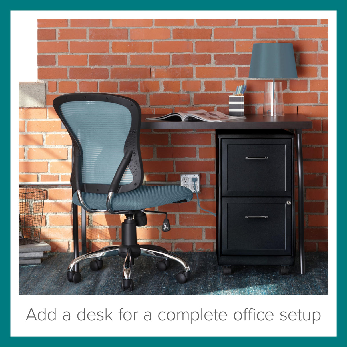 File Cabinet, Black