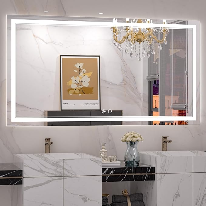 LED Bathroom Mirror Large Bathroom Mirror
