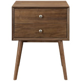 Dispatch Nightstand, Walnut, Twin