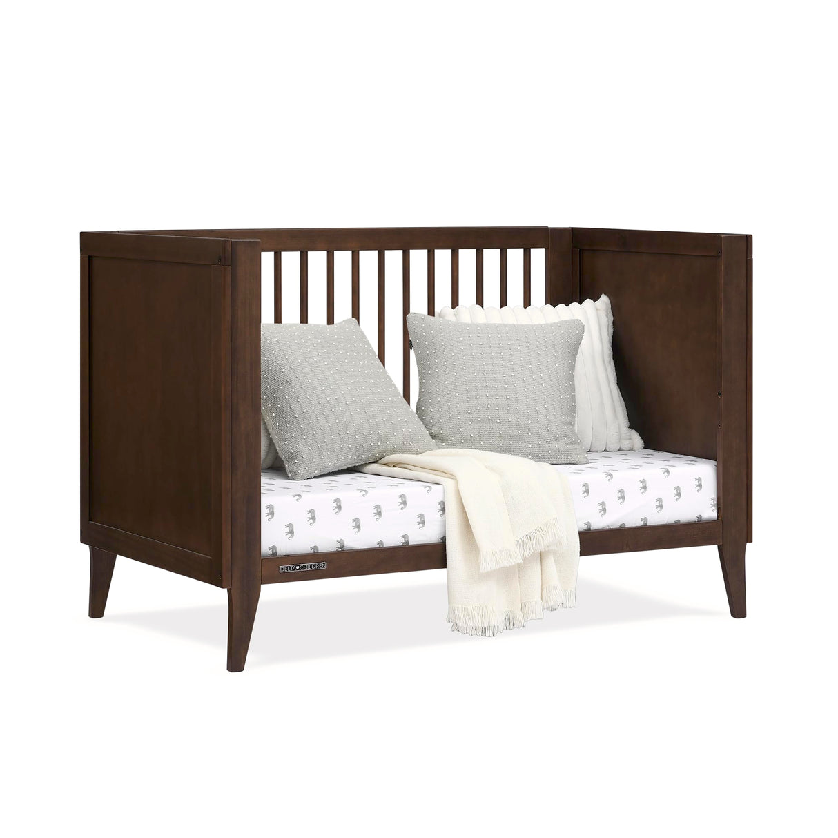 4-in-1 Convertible Crib - Greenguard Gold Certified, Walnut Espresso