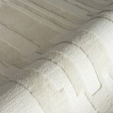 Cream Area Rug 8x10 - Textured Linear Design for Living Room & Bedroom