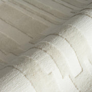 Abani Cream Area Rug - 8' x 10' - Living Room & Bedroom - Textured Linear Design - Indoor Use - Easy to Clean, Non-Shedding - Neutral Collection