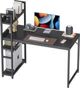 Computer Desk 47 inch with Storage Shelves