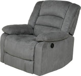 Longstreet Rocker Recliner with Massage, Heat and Dual USB ports,