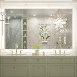 LED Bathroom Mirror, 24 x 36 Inch LED Mirror Lighted Bathroom Mirror, Anti Fog Acrylic