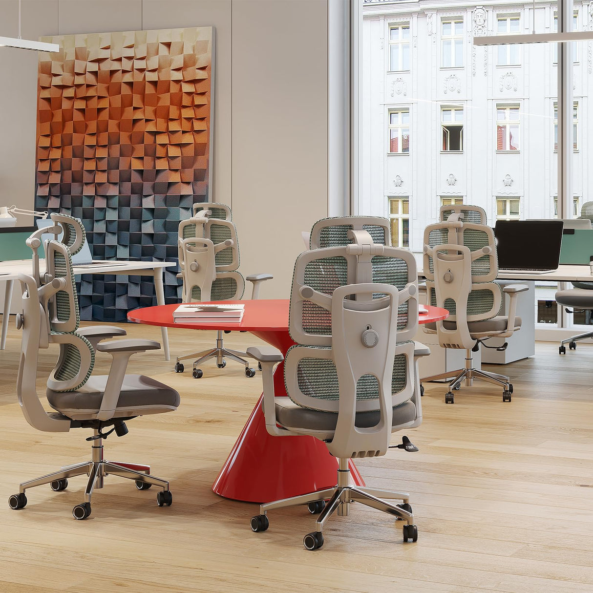 Heavy Duty Ergonomic Office Chair - 500 LBS Capacity