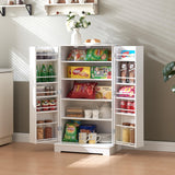 Kitchen Pantry Storage Cabinet - Food Pantry Cabinets with doors and shelves 42''