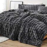 Snowball Double Chunky Bunny - Coma Inducer® Oversized Queen Comforter Set