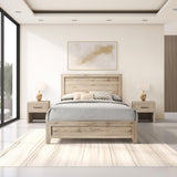 Miquell Queen Bed, Natural 28040Q