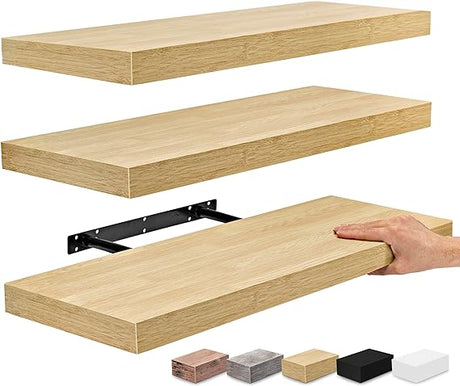 Wall Shelves for Bedroom, Kitchen, Living Room, Bathroom Shelves Over