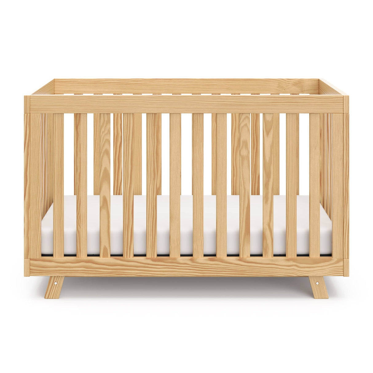 Beckett 3-in-1 Convertible Crib (Natural) – Converts from Baby Crib to Toddler Bed and Daybed