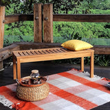 Lutyens 5-Foot Teak Wood Outdoor Garden Bench for Patio Furniture, Weather-Resistan