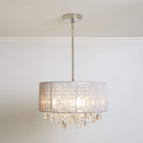 Serra String Beaded Pendant Light