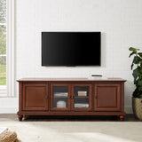 Cambridge 60-inch Low-Profile TV Stand, Vintage Mahogany