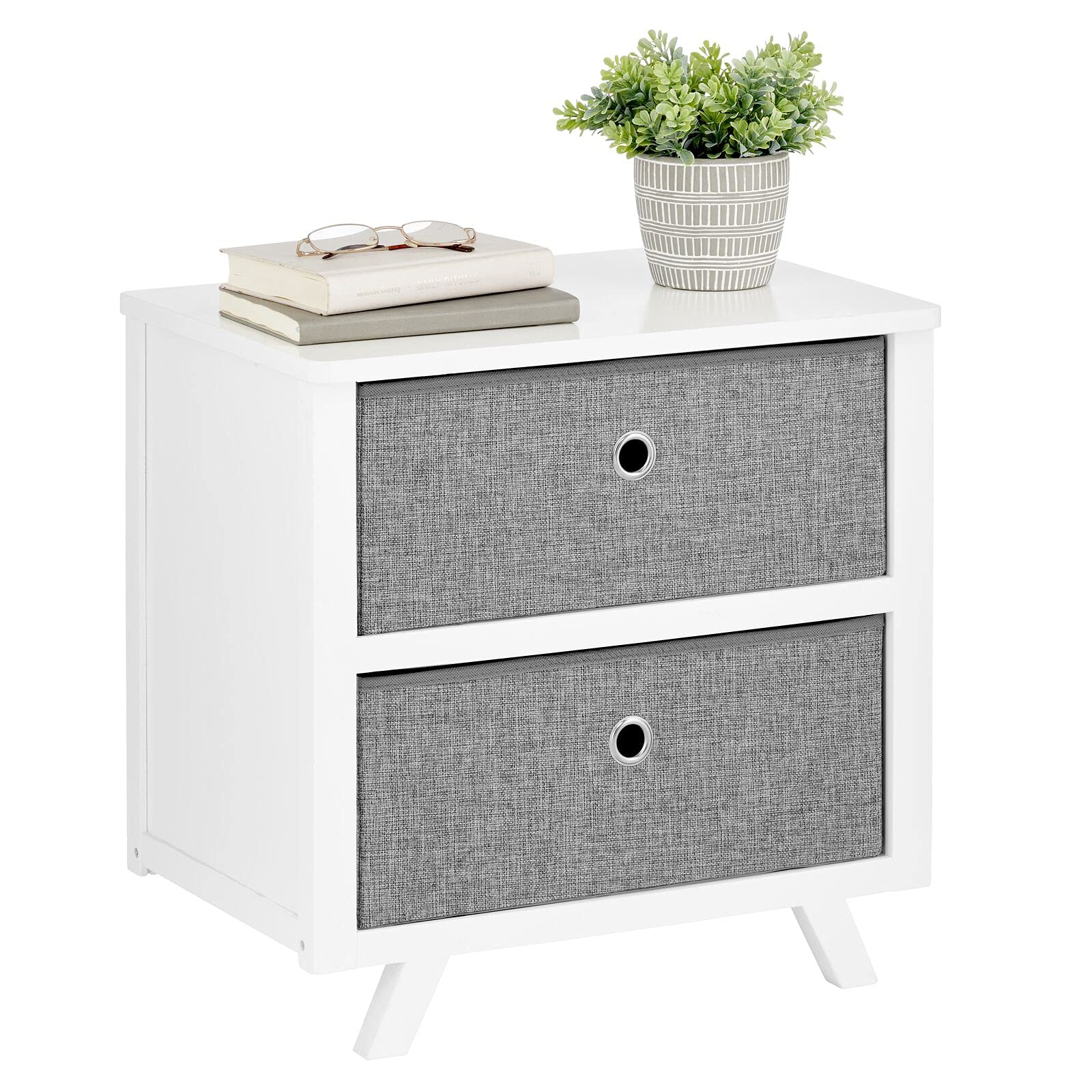 Mid-Century Modern Dresser Storage Organization Chest