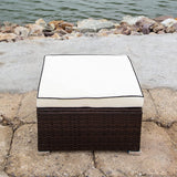 3 Piece Outdoor Patio Conversation Sectional Couches Furniture Set