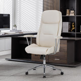 Executive Chair Mid Century Office Modern Chair,55° Reclining High Back Desk Chair