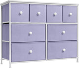 Fabric Dresser for Kids Bedroom - Chest of 8 Drawers, Storage Tower, Clothing Organizer,