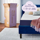 Sleep Innovations Arlo 10 Inch Cooling Firm Support Foam Mattress, Full Size, Bed in a Box, Airflow Foam, Firm Feel