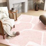 Zen Garden Area Rug - Ultra Soft Area Rug 3x5, Non Slip, Stain Resistant Living Room Rug,