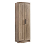 Adept Storage Pantry Cabinet, L: 38.94" x W: 16.77" x H: 70.98", Craftsman Oak finish