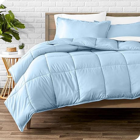 Comforter Set - Queen Size - Ultra-Soft - Goose Down Alternative