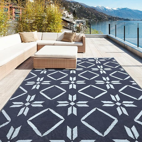 Outdoor Rugs 9x12 Patios Clearance, Outdoor Patio Rug Waterproof, Outdoor Carpet