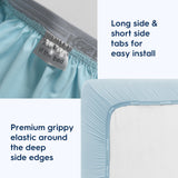 REST Save $129 on Evercool Comforter + Cooling Fitted Sheet Value Bundle - in Light Blue, Queen