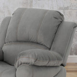 Christopher Knight Home Edwin Recliner, Grey + Black