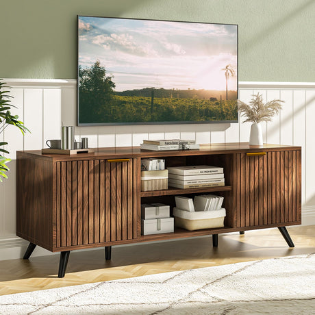 TV Stand for Living Room, Modern TV Consoles for 50/55/ 65 Inch TVs, Television Stands