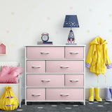 Dresser with 8 Drawers - Furniture Storage Chest for Kid’s, Teens, Bedroom, Nursery,