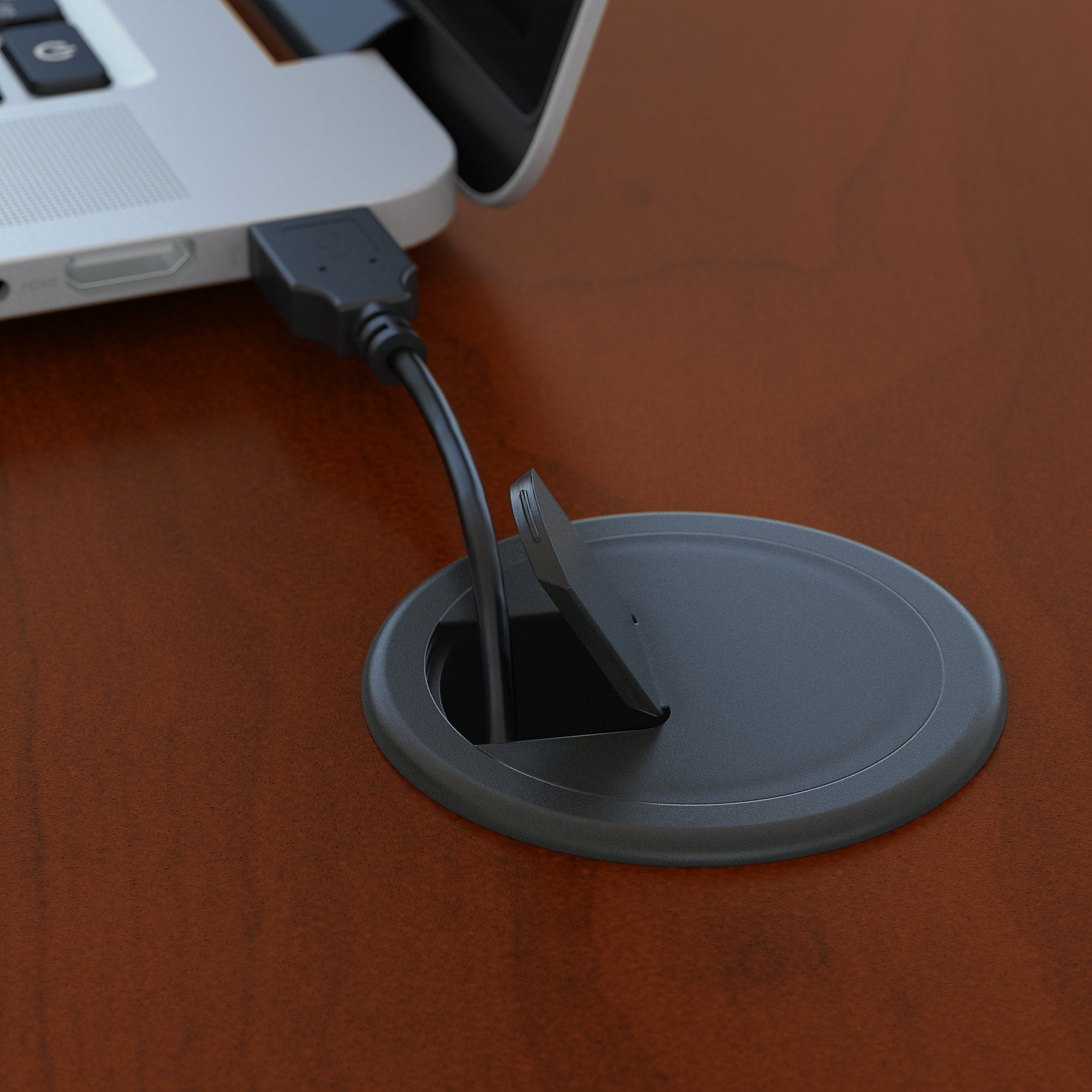 Hansen Cherry Elite U-Shaped Executive Desk – Prestige Office Suite