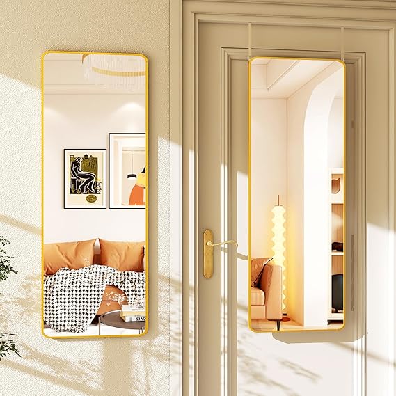 Door Mirror,  Full-Length Mirror - Over The Door Mirror