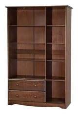 100% Solid Wood Grand Wardrobe/Armoire/Closet w/Shelves & Drawers