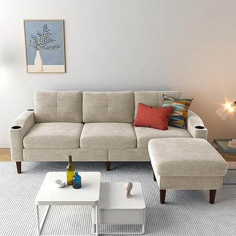 Sofa Couch, Sectional Couch Home Sofa for Living Room 3 Seater, Lounge Sofa