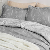 Twin XL Comforter Set Dorm Bedding - Lavender Comforter, Floral Twin Extra Long