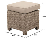 Courtyard Casual Capri Ottoman Solution Dyed Acrylic with EverBloc DWR Treatment