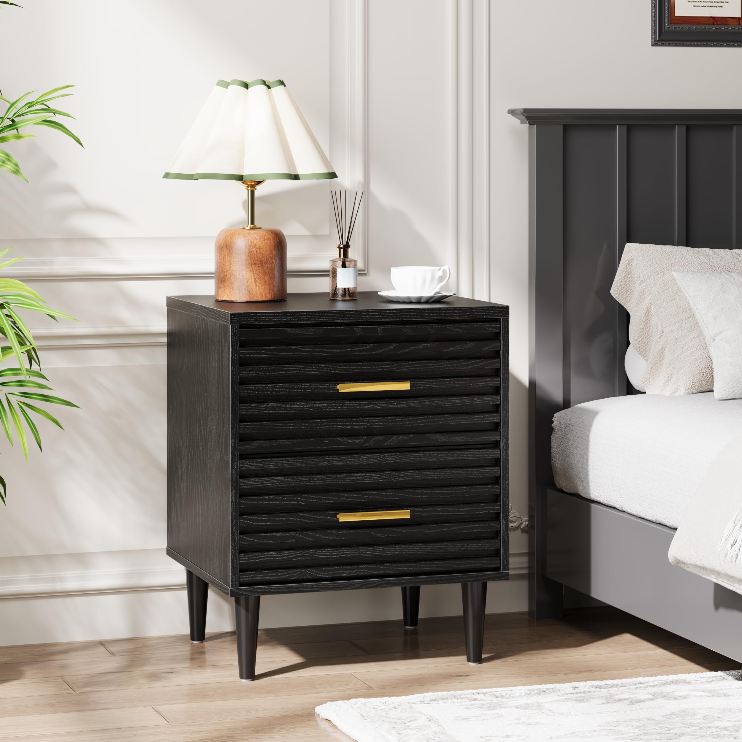 Nightstands Set of 2, Bedside Table for Bedroom